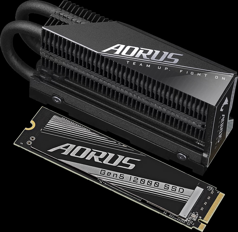 SSD Gigabyte AORUS Gen5 12000 AG512K1TB 1 ТБ