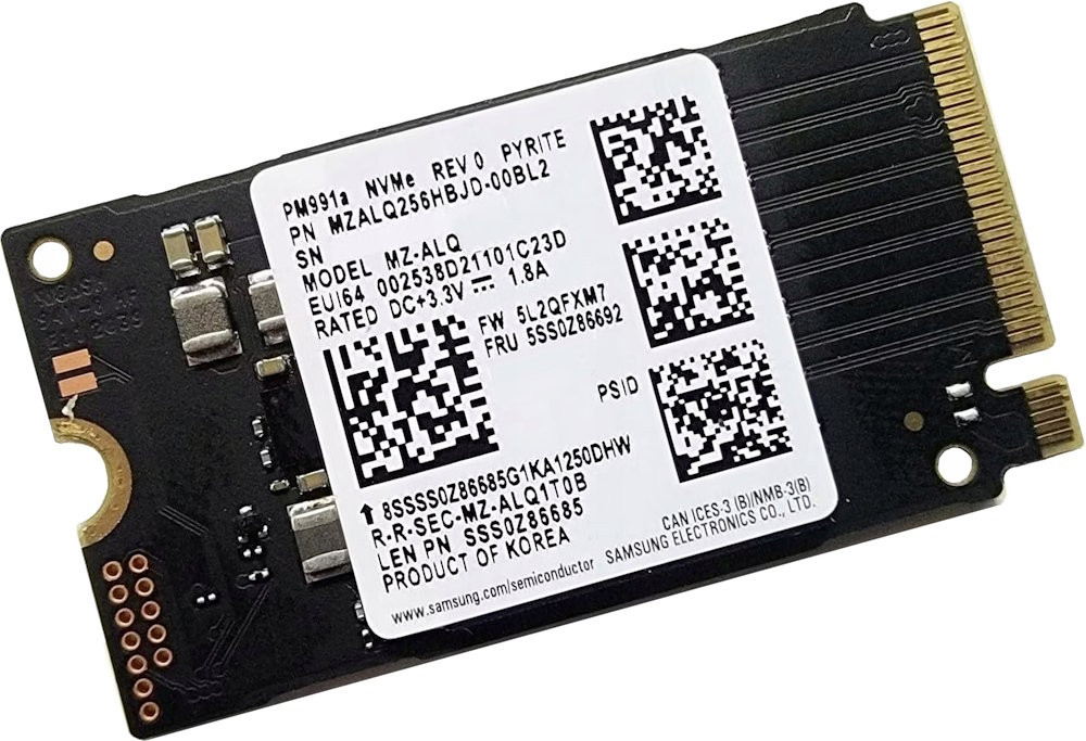 SSD Samsung PM991 2242 MZALQ512HALU 512 ГБ