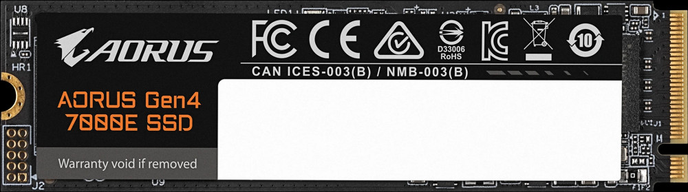 SSD Gigabyte AORUS Gen4 7000E AG470E2TB 2 ТБ