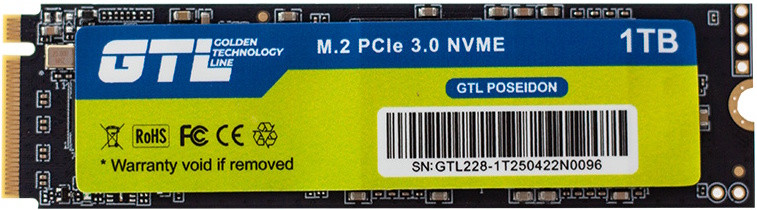 SSD GTL Poseidon Gen2 GTLPOS1024G2GBNV 1 ТБ