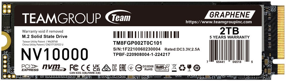 SSD Team Group NV10000 TM8FGP002T0C101 2 ТБ