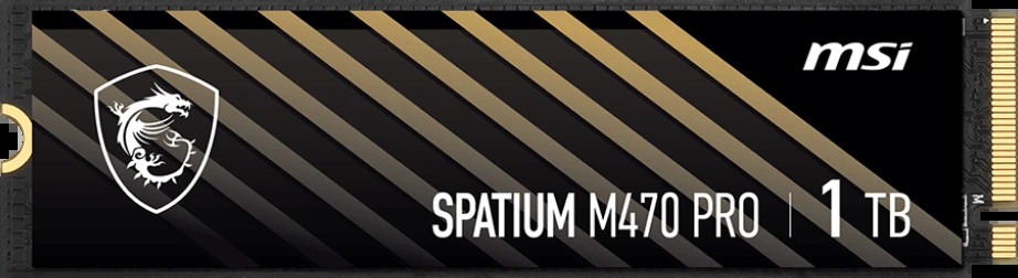 SSD MSI SPATIUM M470 PRO PCIe 4.0 NVMe M.2 S78-440L0J0-P83 1 ТБ