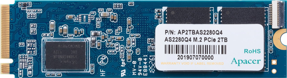 SSD Apacer AS2280Q4 AP2TBAS2280Q4-1 2 ТБ