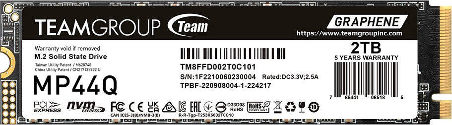 SSD Team Group MP44Q TM8FFD002T0C101 2 ТБ