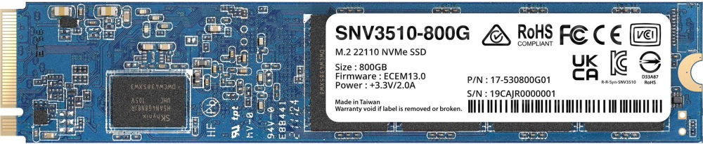 SSD Synology SNV3000 SNV3510-800G 800 ГБ SNV3510