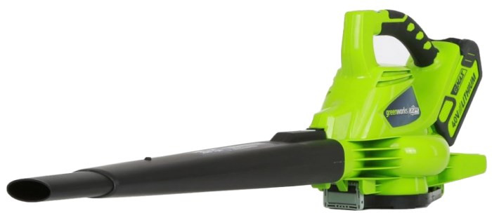Садова повітродувка-пилосос Greenworks GD40BV 24227