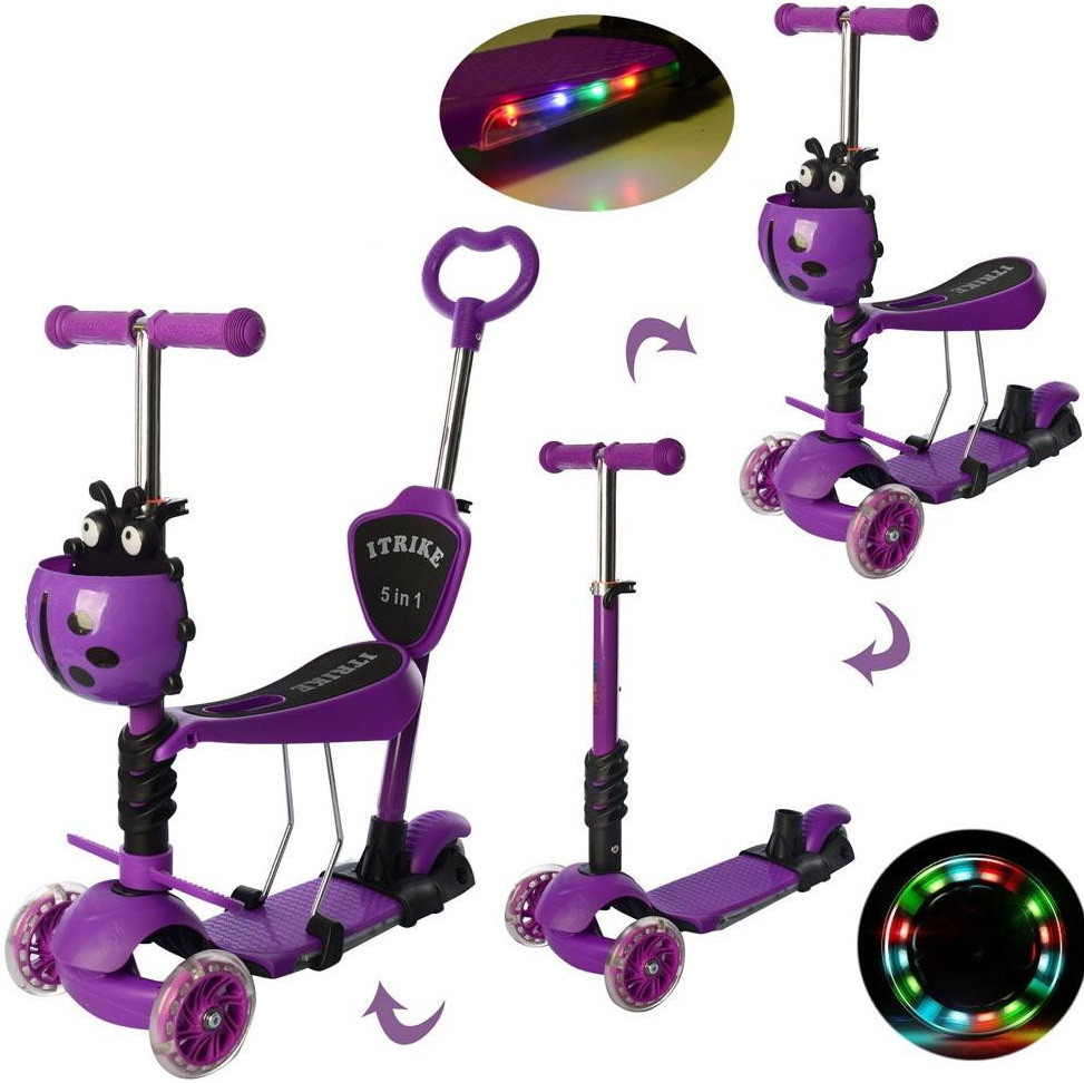 Кикборд iTrike JR 3-077-B