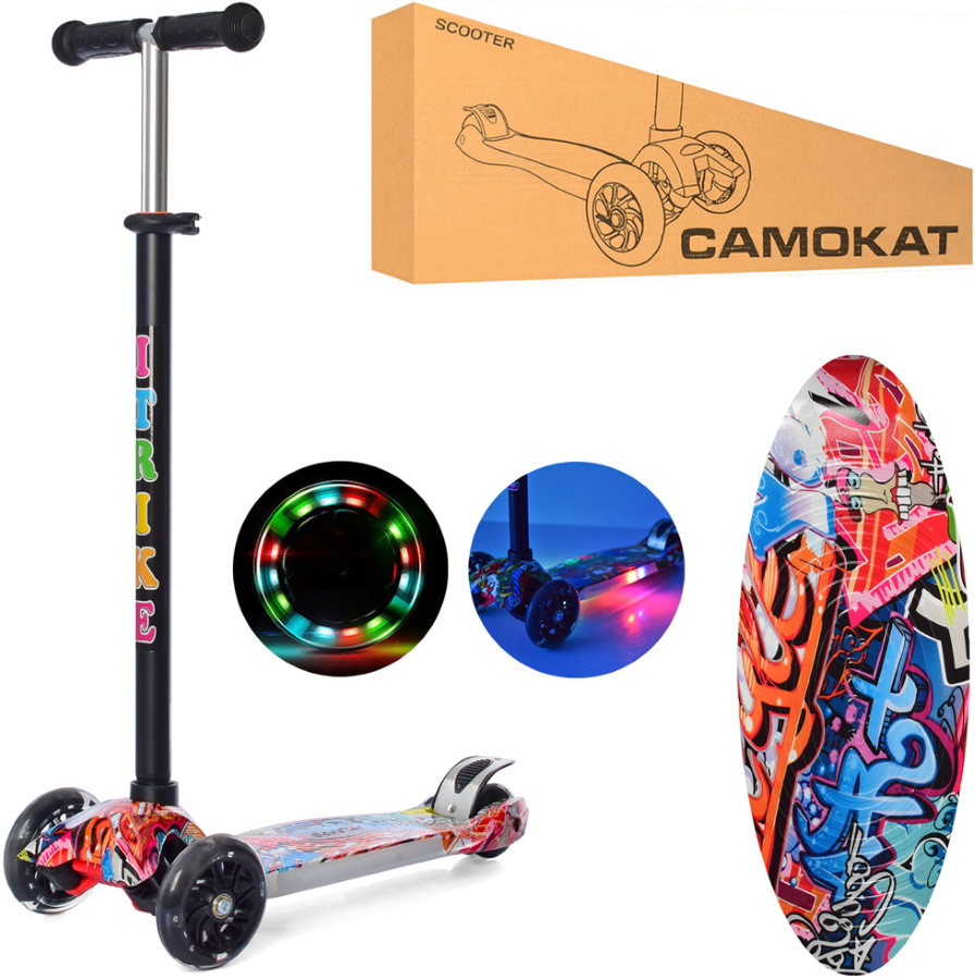 Кикборд iTrike JR 3-052-1