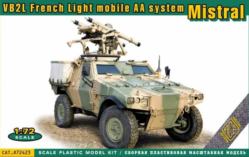 Збірна модель Ace VB2L Frentch Light Mobile AA System Mistral (172)