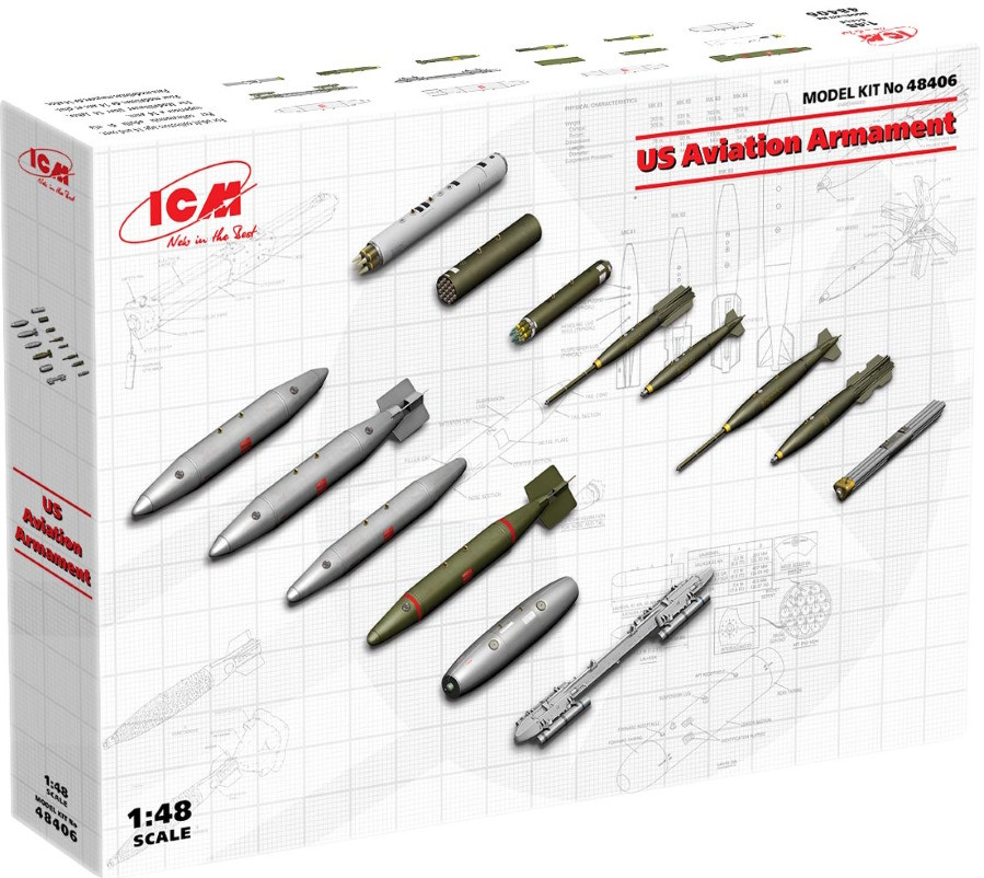 Збірна модель ICM US Aviation Armament (148)