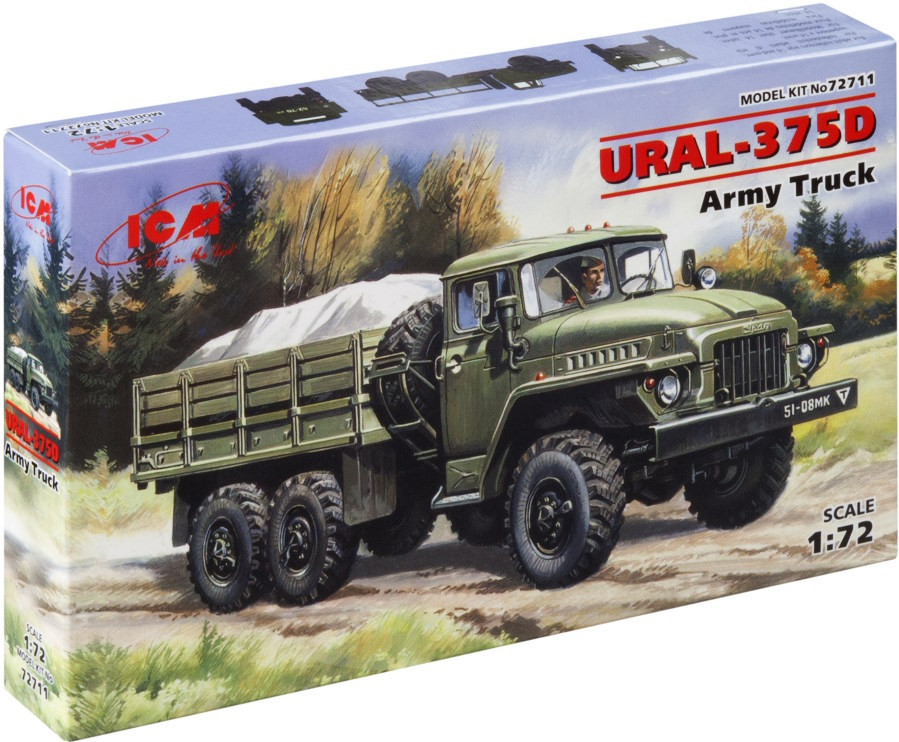 Збірна модель ICM Ural-375D (172)