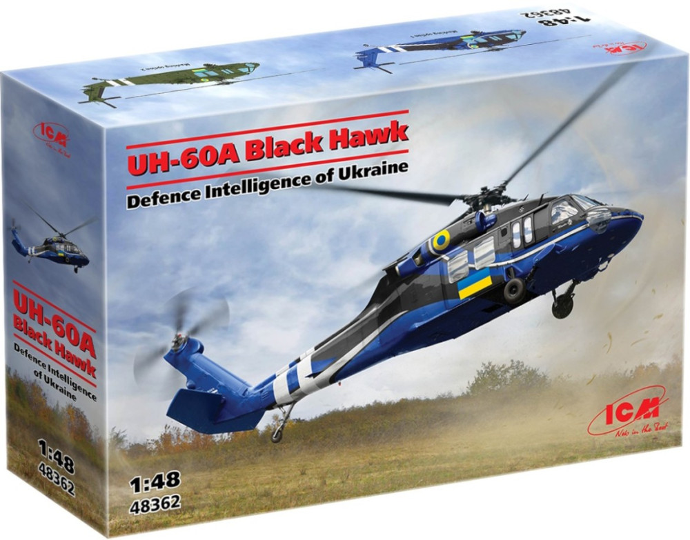 Збірна модель ICM UH-60A Black Hawk (148)
