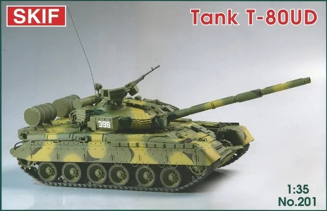 Сборная модель SKIF T-80UD (135)