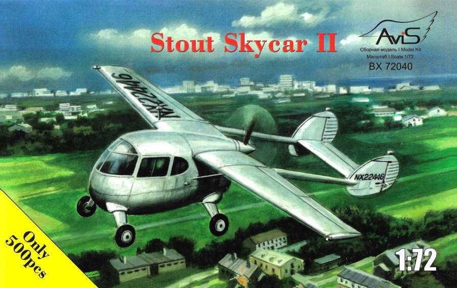 Збірна модель AVIS Stout Skycar II (172)