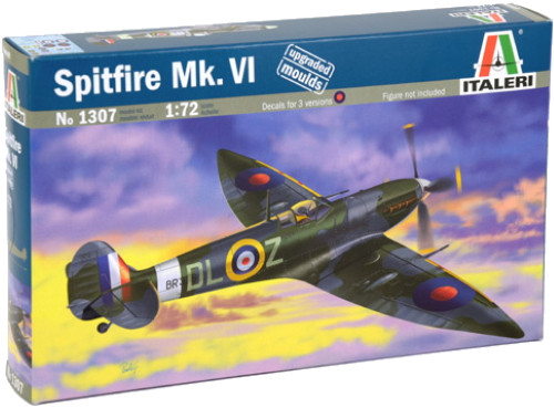 Збірна модель ITALERI Spitfire Mk. VI (172)