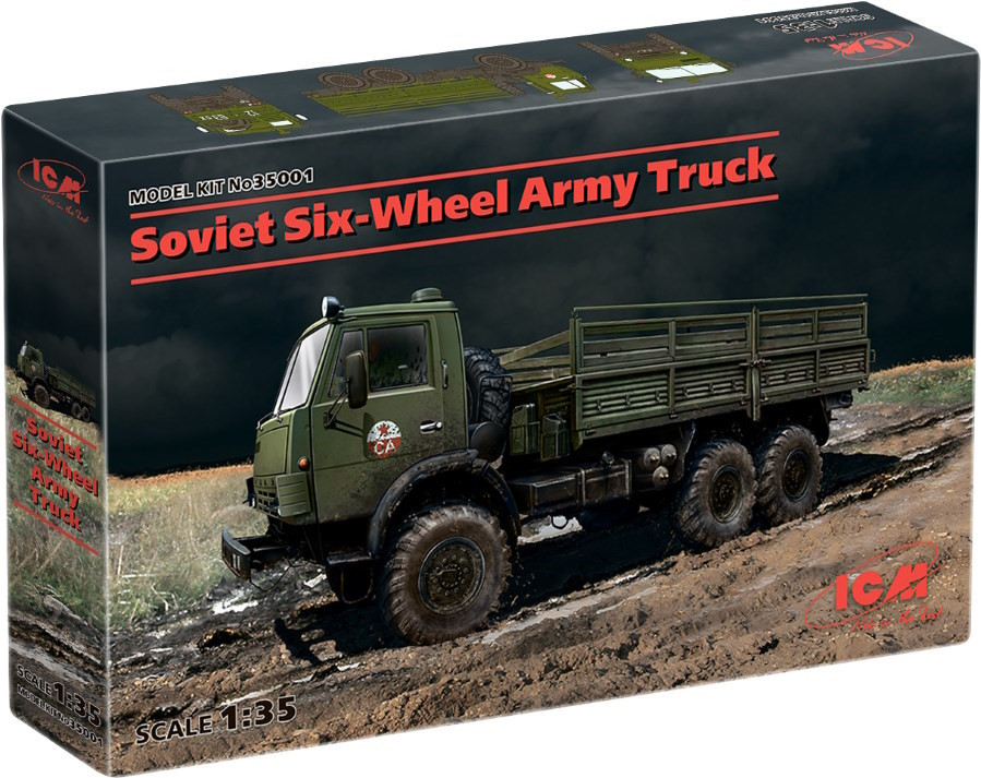 Збірна модель ICM Soviet Six-Wheel Army Truck (135)