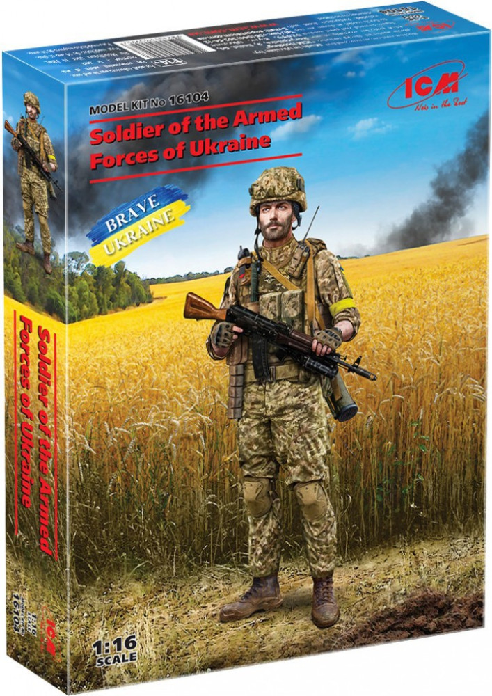 Збірна модель ICM Soldier of the Armed Forces Ukraine (116)