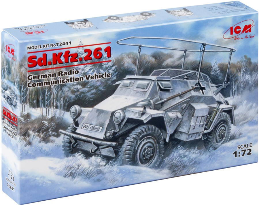 Збірна модель ICM Sd.Kfz.261 (172)