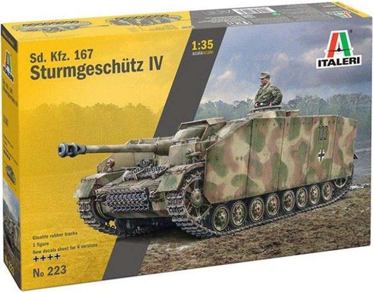 Збірна модель ITALERI Sd. Kfz. 167 SturmGeschutz IV (135)