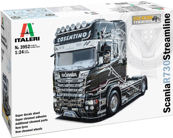Збірна модель ITALERI Scania R730 Streamline (124)