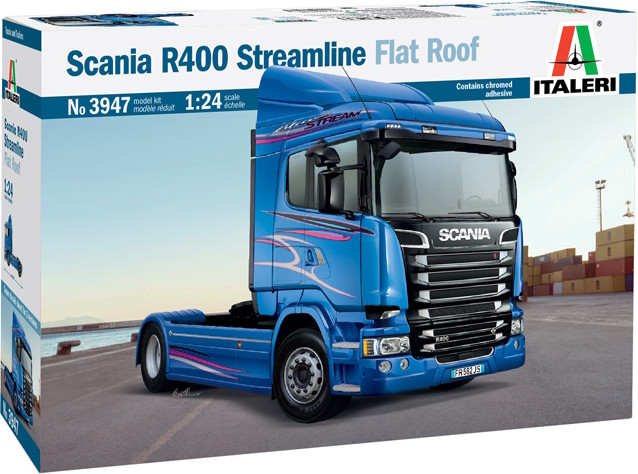 Збірна модель ITALERI Scania R400 Streamline Flat Roof (124)