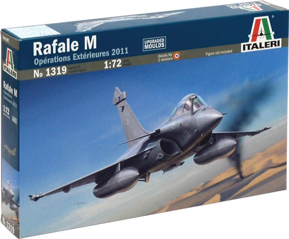 Збірна модель ITALERI Rafale M Operations Exterieures 2011 (172) (1319)