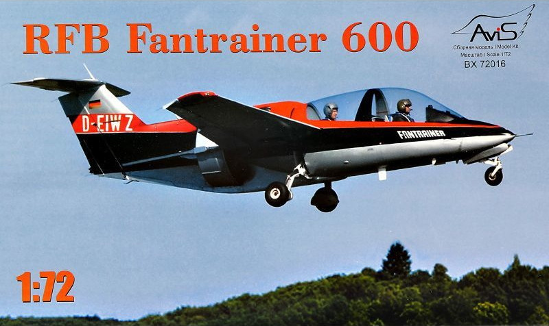 Збірна модель AVIS RFB Fantrainer 600 (172)