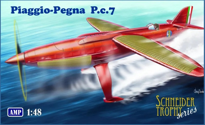 Збірна модель AMP Piaggio Pegna PC.7 (148)