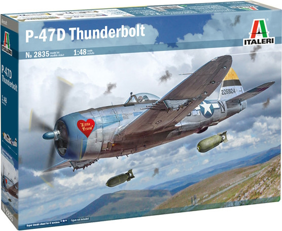 Збірна модель ITALERI P-47D Thunderbolt (148)
