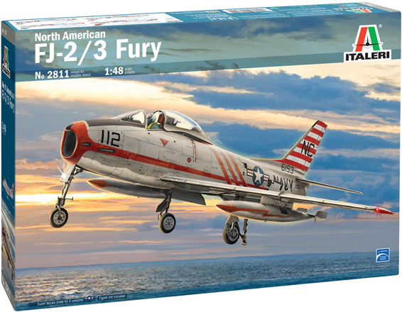Збірна модель ITALERI North American FJ-2/3 Fury (148)
