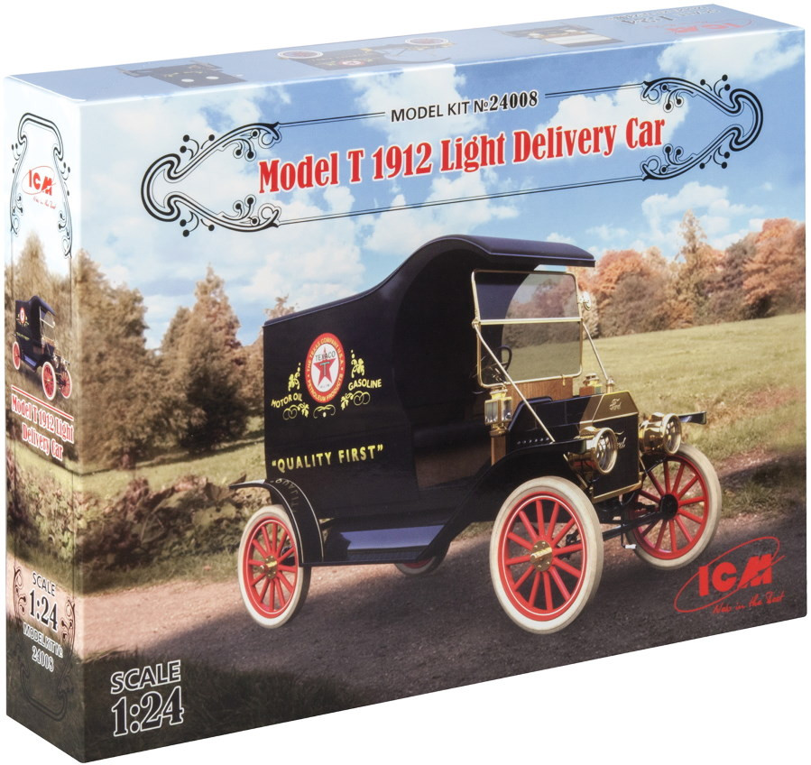 Збірна модель ICM Model T 1912 Light Delivery Car (124)