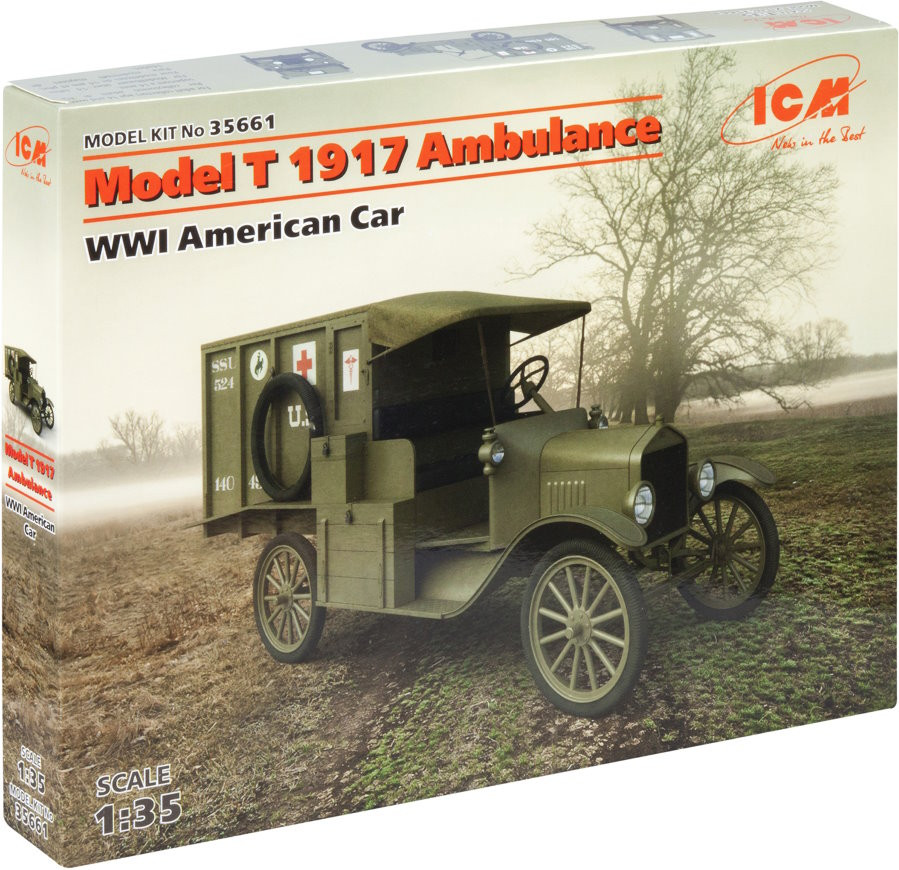 Збірна модель ICM Model T 1917 Ambulance (135)