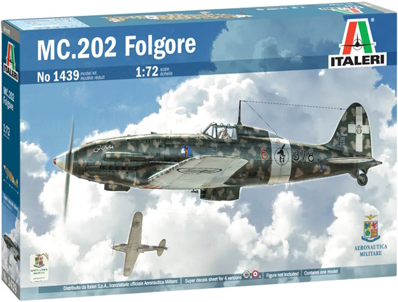 Сборная модель ITALERI MC.202 Folgore (172)