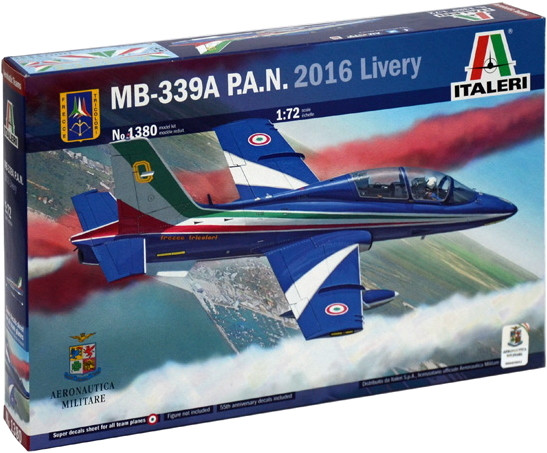 Сборная модель ITALERI MB-339A P.A.N. 2016 Livery (172)