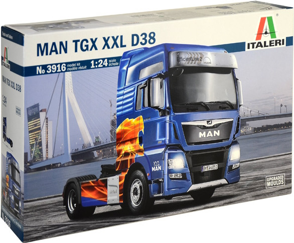 Сборная модель ITALERI Man Tgx XXL D38 (124)