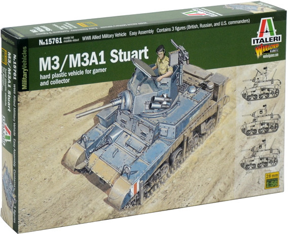 Сборная модель ITALERI M3/M3A1 Stuart (156)