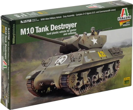 Сборная модель ITALERI M10 Tank Destroyer (156)
