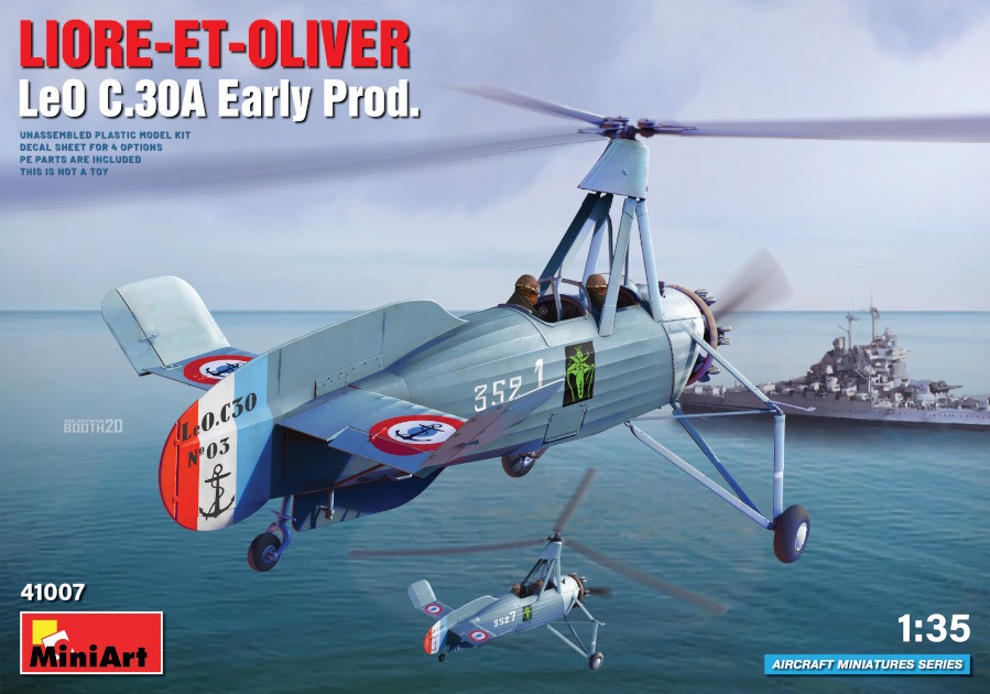 Сборная модель MiniArt Liore Et Oliver LeO C.30A (135)