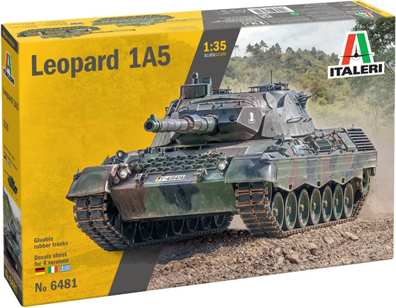 Сборная модель ITALERI Leopard 1A5 (135)