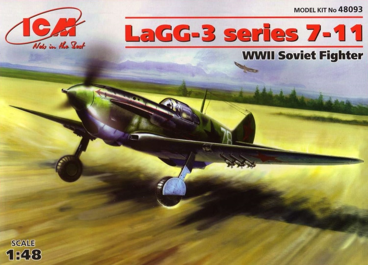 Збірна модель ICM LaGG-3 series 7-11 (148)