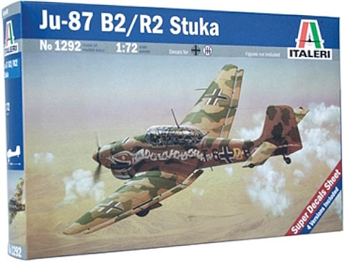 Сборная модель ITALERI Ju-87 B2 Stuka (172) (1292)
