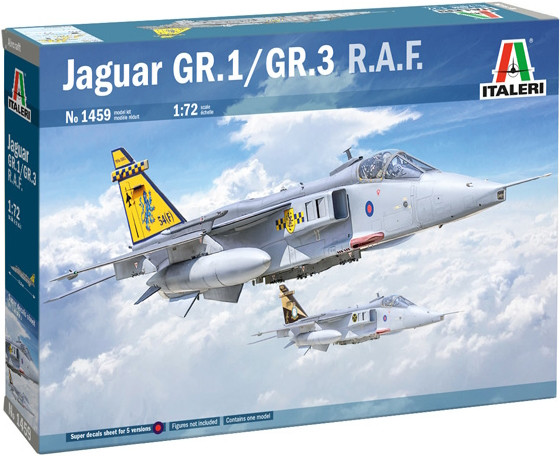 Сборная модель ITALERI Jaguar GR.1/GR.3 RAF (172)