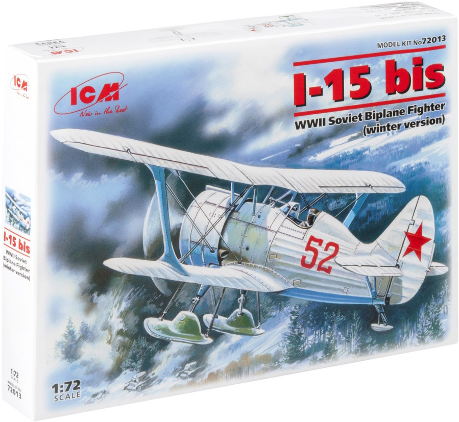 Збірна модель ICM I-15 Bis (winter version) (172)