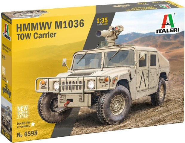 Збірна модель ITALERI HMMWV M1036 TOW Carrier (135)