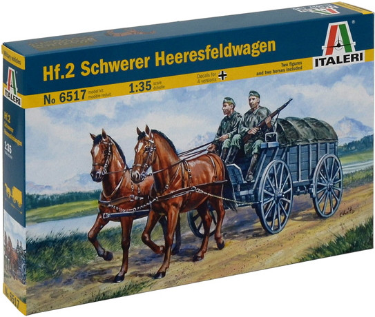 Збірна модель ITALERI Hf.2 Schwerer Heeresfeldwagen (135)