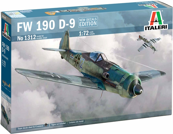 Збірна модель ITALERI FW 190 D-9 (172)