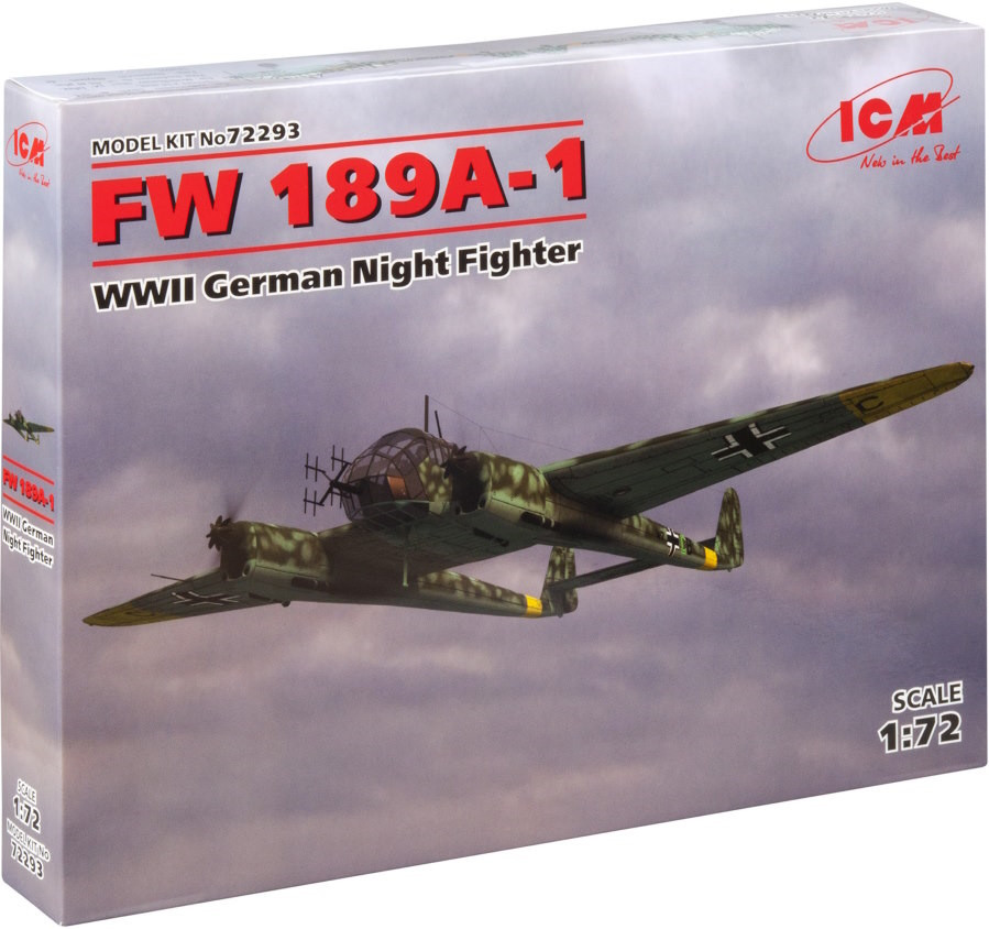 Сборная модель ICM FW 189A-1 (172) 72293