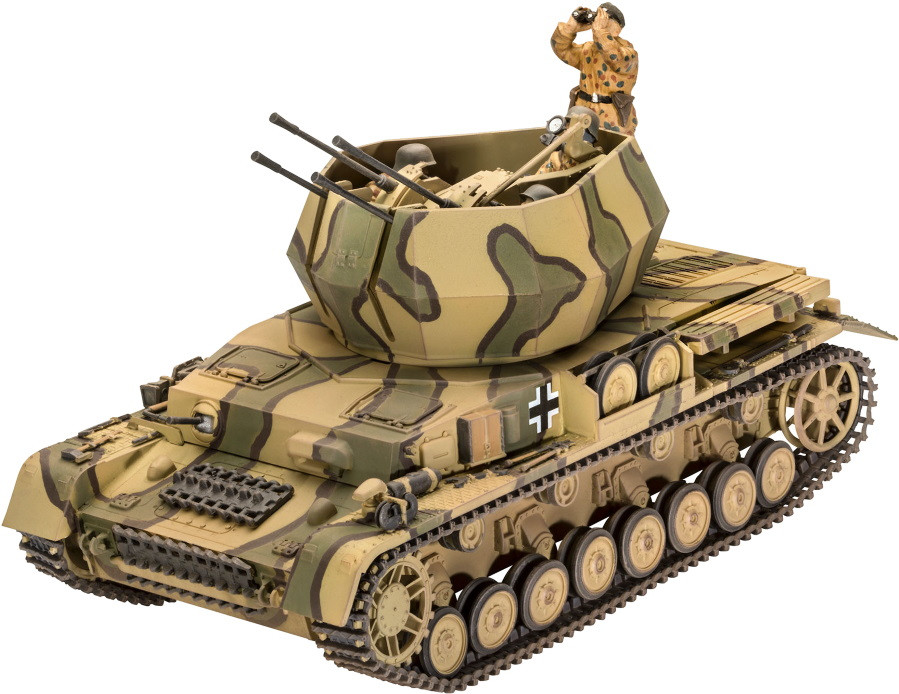 Сборная модель Revell Flakpanzer IV Wirbelwind (135)