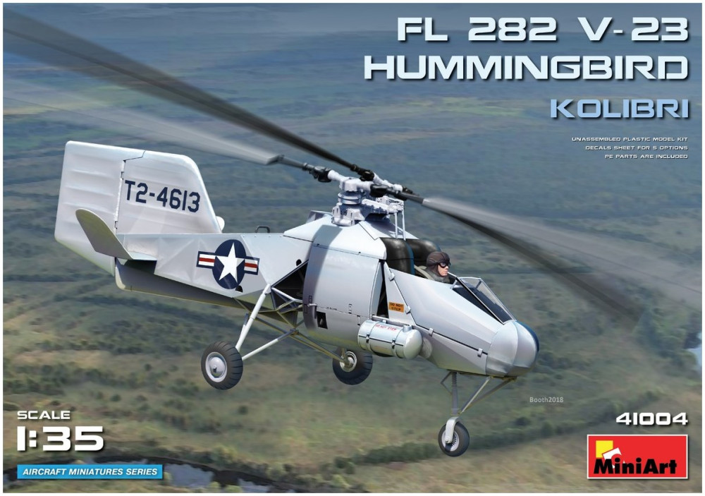 Сборная модель MiniArt FL 282 V-23 Hummingbird (135) (41004)