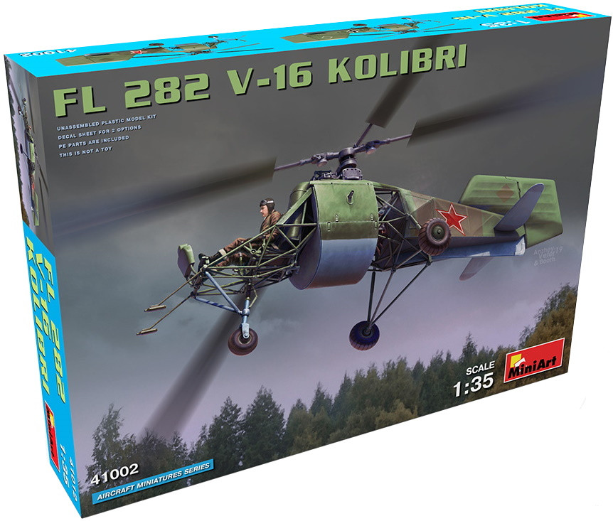 Сборная модель MiniArt FL 282 V-16 Kolibri (135)